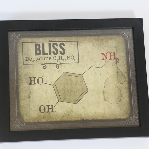 Framed artwork of molecular structures - lot of 3 - Picture 5 of 9